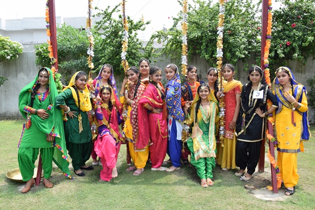 Teej Celebrated In BVM Kitchlu Nagar