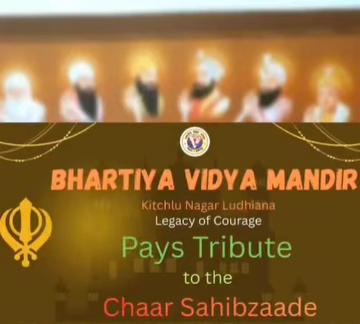 Tribute to Chaar Sahibzaade