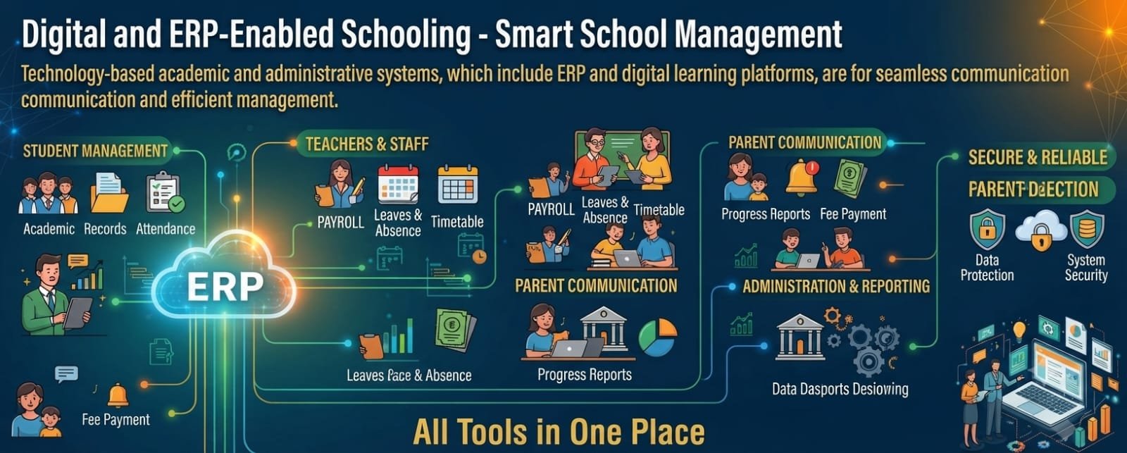 Digital & ERP-Enabled Schooling