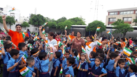 Bhartiya Vidya Mandir celebrated Independence Day