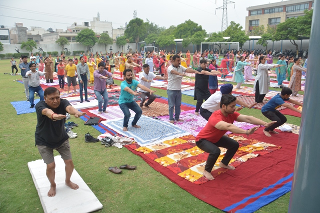 5th International Yoga Day Celebrated