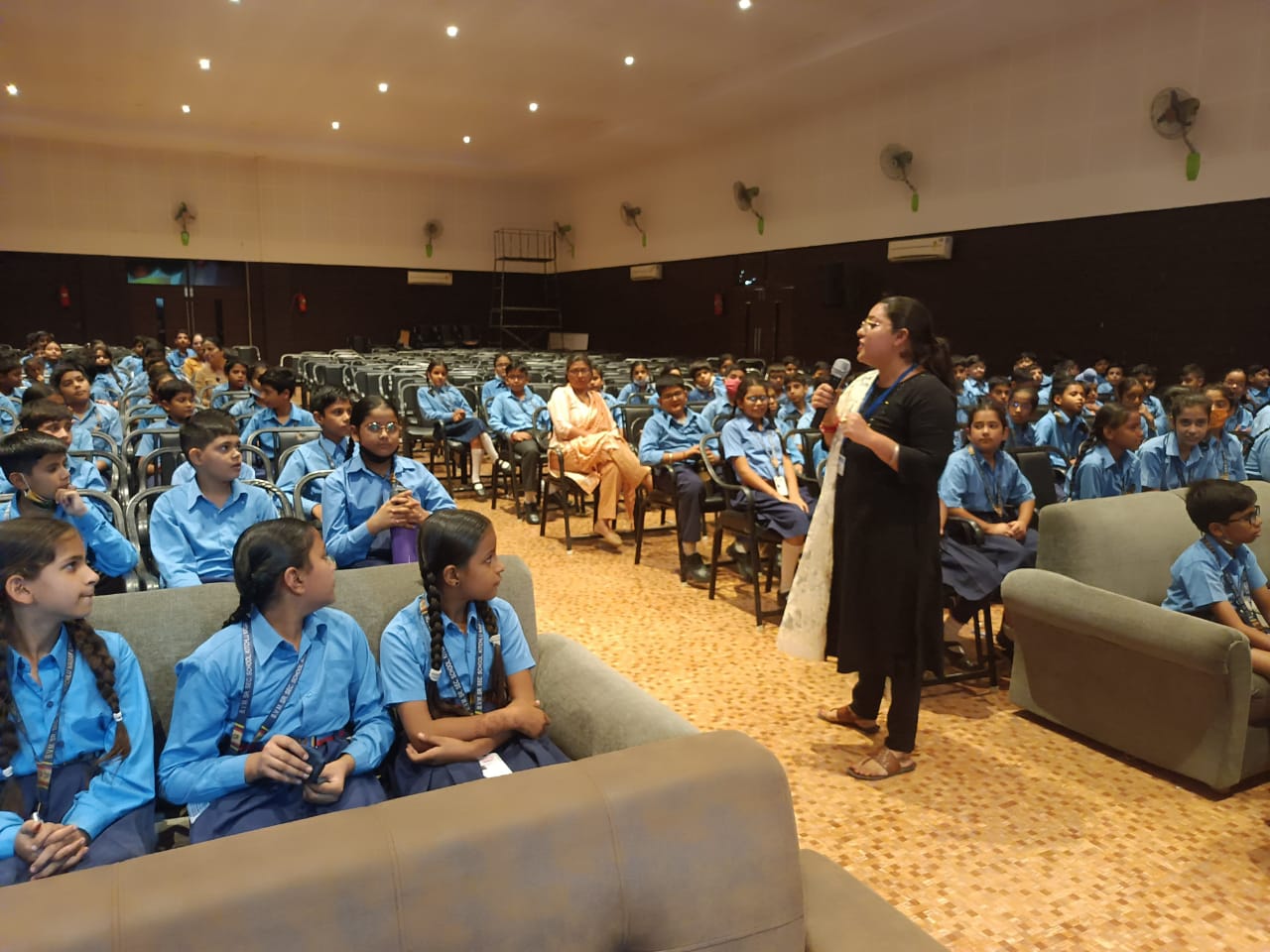 Educationally awareness session on  Eco- Friendly Diwali conducted